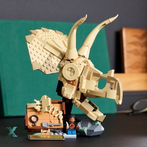 Klocki jurassic world 76969 szkielety dinozaurów: czaszka triceratopsa LEGO