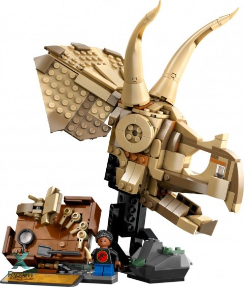 Klocki jurassic world 76969 szkielety dinozaurów: czaszka triceratopsa LEGO