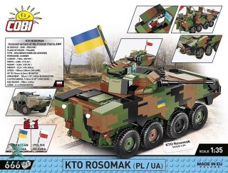 Klocki kto rosomak 666 klocków COBI KLOCKI