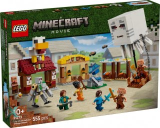 Klocki minecraft 21273 atak balonowego ghasta na wioskę LEGO