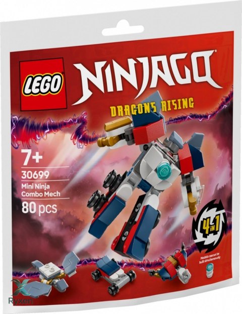 Klocki ninjago 30699 wielofunkcyjny minimech ninja LEGO