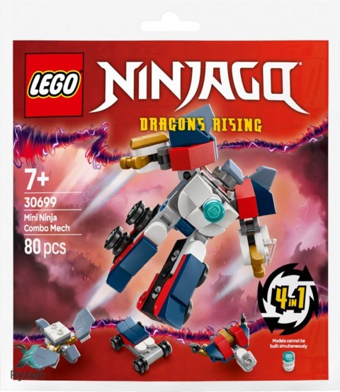 Klocki ninjago 30699 wielofunkcyjny minimech ninja LEGO