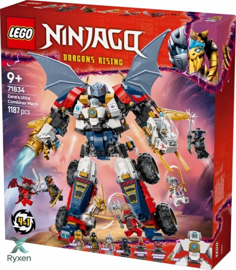 Klocki ninjago 71834 wielofunkcyjny ultramech zanea LEGO