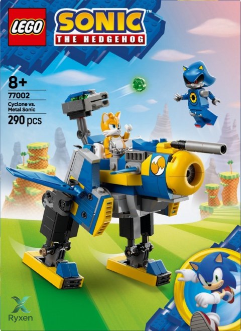 Klocki sonic 77002 cyclone kontra metal sonic LEGO