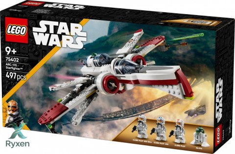 Klocki star wars 75402 myśliwiec arc-170 LEGO