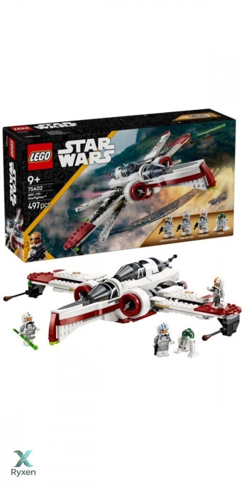 Klocki star wars 75402 myśliwiec arc-170 LEGO