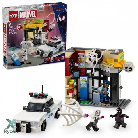 Klocki super heroes 76311 multiwersum: miles morales kontra spot LEGO