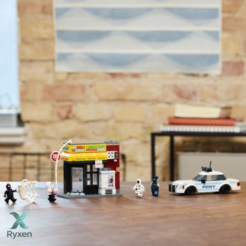 Klocki super heroes 76311 multiwersum: miles morales kontra spot LEGO