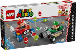 Klocki super mario 72034 mario kart - baby mario kontra baby luigi LEGO