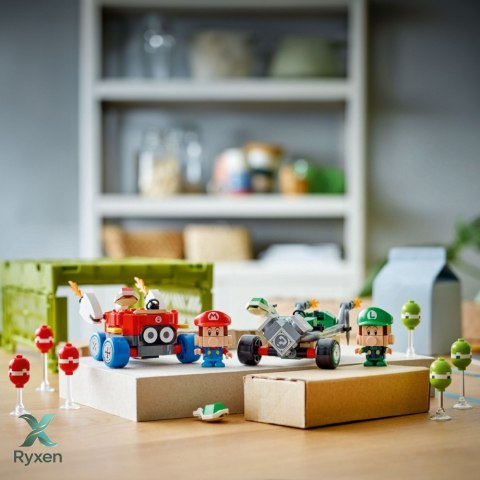 Klocki super mario 72034 mario kart - baby mario kontra baby luigi LEGO