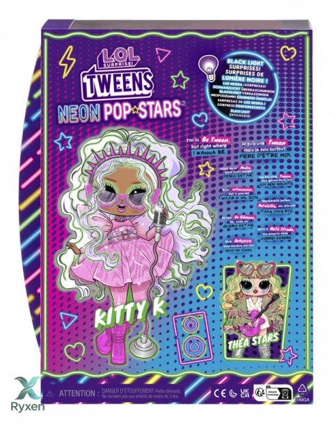 Lalka l.o.l. surprise tweens neon pop stars kitty MGA