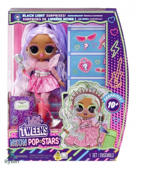 Lalka l.o.l. surprise tweens neon pop stars kitty MGA