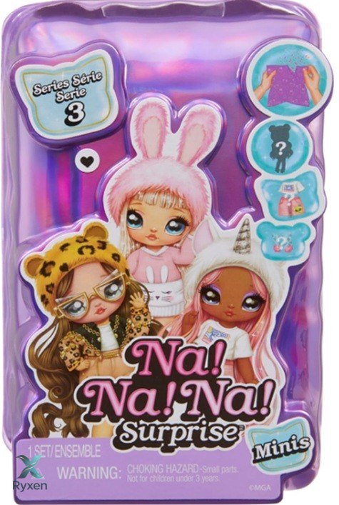Lalka na! na! na! surprise minis s3 display 12 sztuk MGA