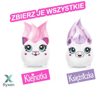 Maskotka projekt plusz fryzurki - zestaw z elektronicznym aerografem - księżniczka EPEE