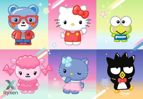 Puzzle 2x24 elementy hello kitty RAVENSBURGER POLSKA