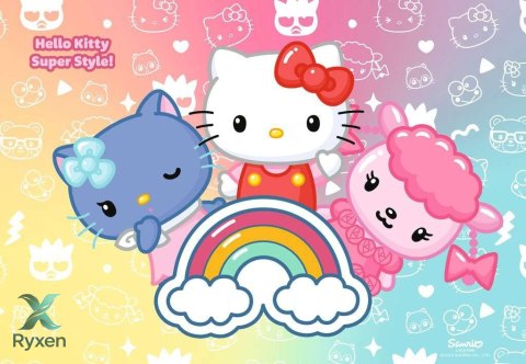 Puzzle 2x24 elementy hello kitty RAVENSBURGER POLSKA