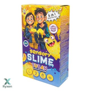 Zestaw diy sensory slime 6w1 TUBAN