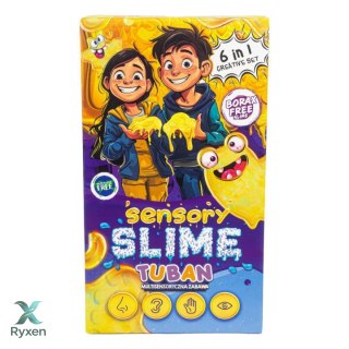 Zestaw diy sensory slime 6w1 TUBAN