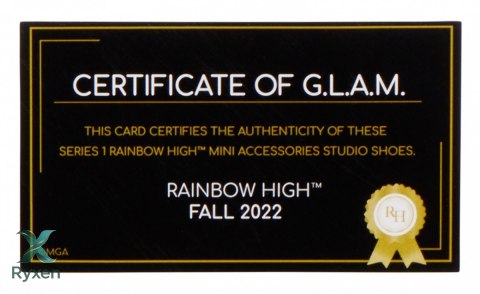 Akcesoria rainbow high buty asortyment 1 sztuka MGA