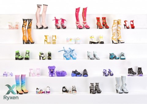 Akcesoria rainbow high buty asortyment 1 sztuka MGA