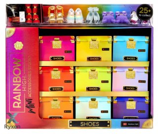 Akcesoria rainbow high buty display 27 sztuk MGA