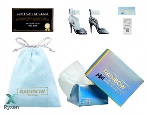 Akcesoria rainbow high buty display 27 sztuk MGA