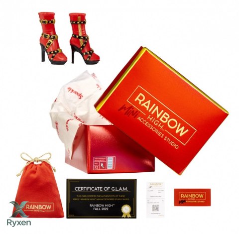 Akcesoria rainbow high buty display 27 sztuk MGA