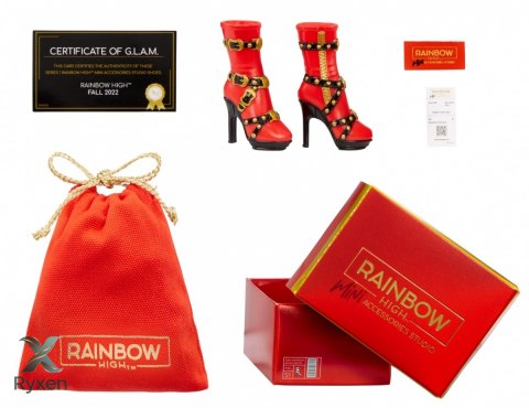 Akcesoria rainbow high buty display 27 sztuk MGA