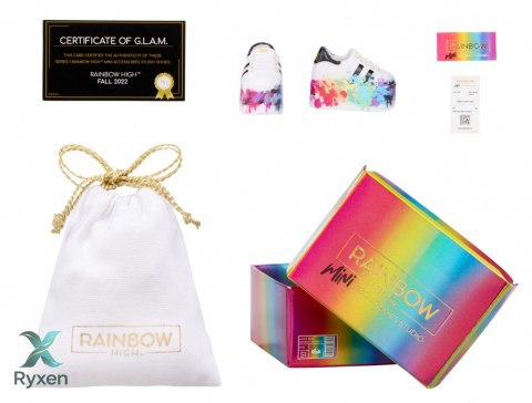 Akcesoria rainbow high buty display 27 sztuk MGA