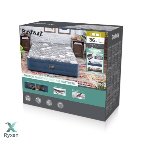 Dmuchany Materac 203 x 152 x 36 cm Bestway 6712Y BESTWAY