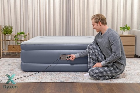 Dmuchany Materac Dwuosobowy Turystyczny 203 x 152 x 51 cm Bestway 6713I BESTWAY