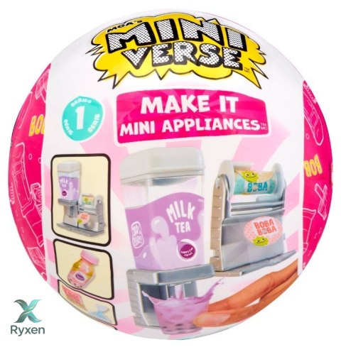 Figurki miniverse make it mini appliances display 8 sztuk MGA