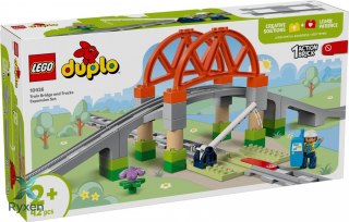 Klocki duplo 10426 most i tory kolejowe - zestaw rozszerzający LEGO