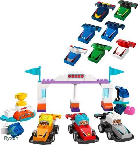 Klocki duplo 10445 bolidy i kierowcy f1 LEGO