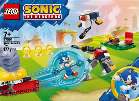 Klocki sonic 77001 sonic i biwakowa bitwa LEGO