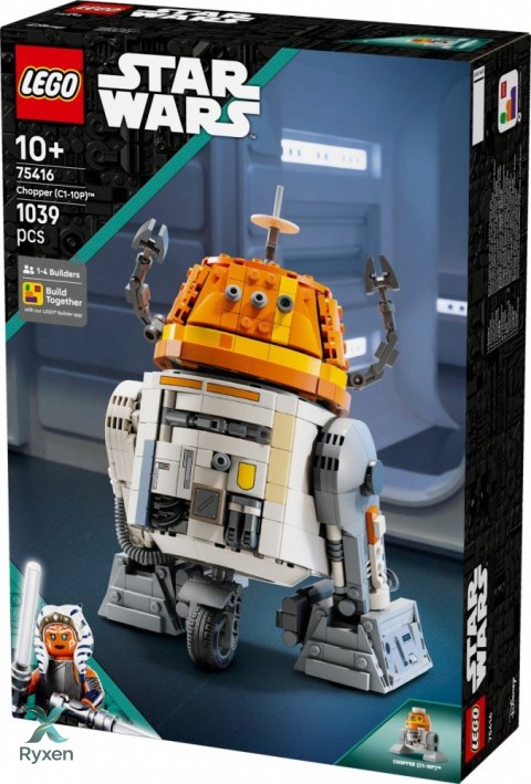 Klocki star wars 75416 droid astromechaniczny chopper (c1-10p) LEGO