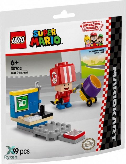 Klocki super mario 30702 mario kart - toad LEGO