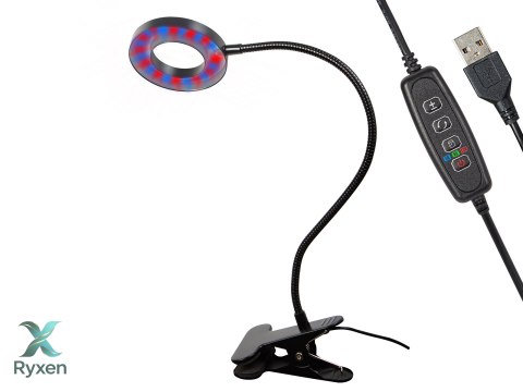 71-307# Lampa stojąca do uprawy roślin z klipsem Blow