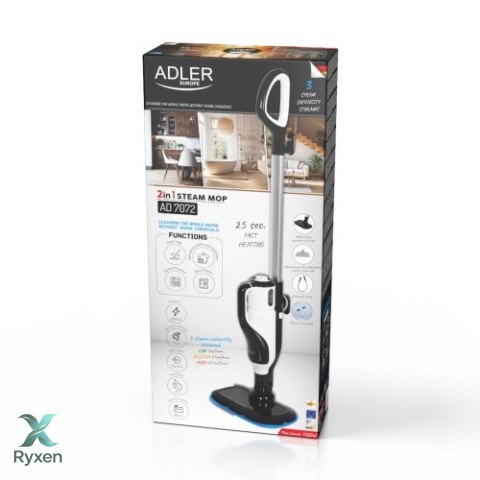 AD 7072 Mop i myjka parowa 2w1 - zestaw akcesoriów ADLER