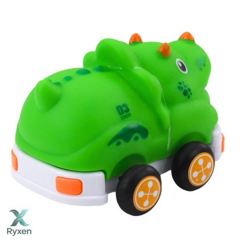 Autko Zdalnie Sterowne RC Dla Malucha Dinozaur Zielony LEAN TOYS