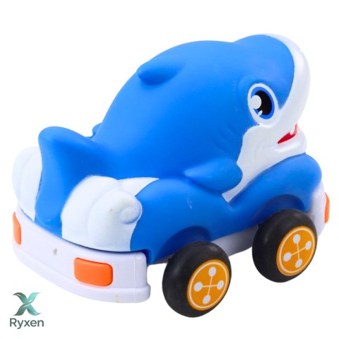Autko Zdalnie Sterowne RC Dla Malucha Rekin Niebieski LEAN TOYS
