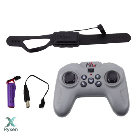 Auto Sportowe Wyścigówka Zdalnie Sterowana RC Efekt Dymu 2.4G Czerwona LEAN TOYS