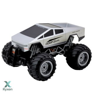 Auto Terenowe Off-Road RC Zdalnie Sterowane Srebrne 1:16 LEAN TOYS