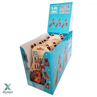 Breloki kapibara mix display 12 sztuk STNUX