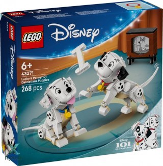 Klocki disney 43271 101 dalmatyńczyków - szczeniaczki szczęściarz i penny LEGO