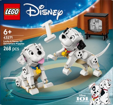 Klocki disney 43271 101 dalmatyńczyków - szczeniaczki szczęściarz i penny LEGO