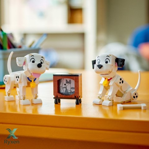 Klocki disney 43271 101 dalmatyńczyków - szczeniaczki szczęściarz i penny LEGO