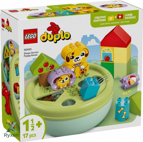 Klocki duplo 10441 sorter kształtów: dom szczeniaczków LEGO