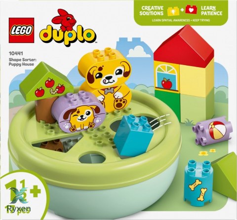 Klocki duplo 10441 sorter kształtów: dom szczeniaczków LEGO