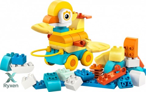 Klocki duplo 10448 3 w 1 zwierzątka na kółkach LEGO